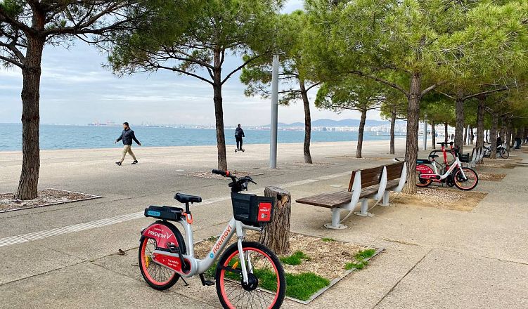 Bikes in Thessaloniki