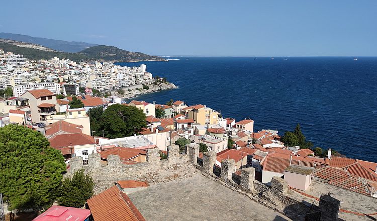 View of Kavala from the tower