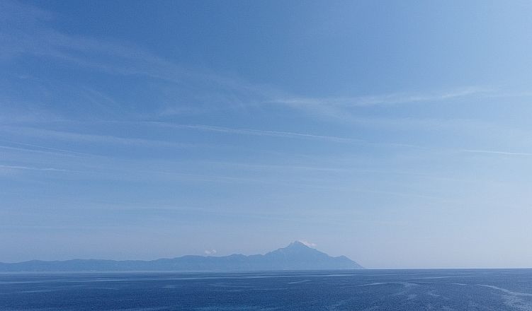 View of Mount Athos from Platanitsi