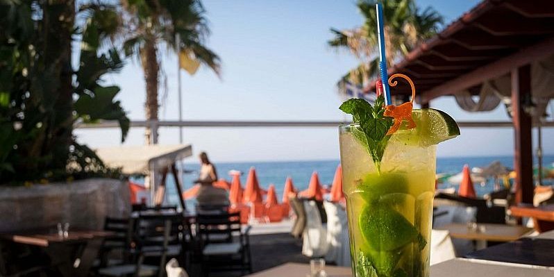 Best beach bars in Chania Crete