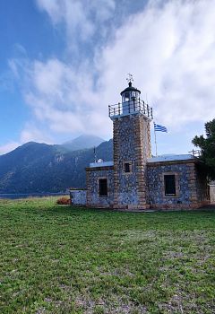 Lighthouse Vasilina on Evia