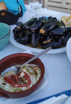 Seafood restaurant in Nea Skioni