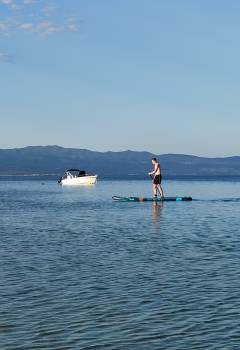 Water activities in Nea Potidea