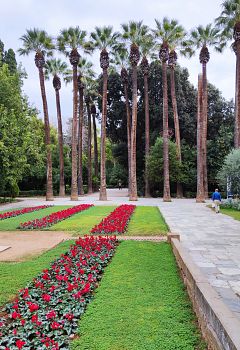 Botanical garden in Athens