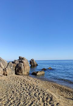 Loutra beach in Kassandra