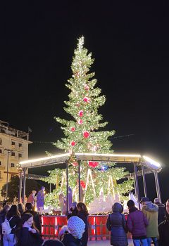 Christmas tree in Thessaloniki