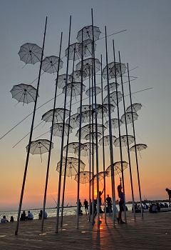 Umbrellas in Thessaloniki