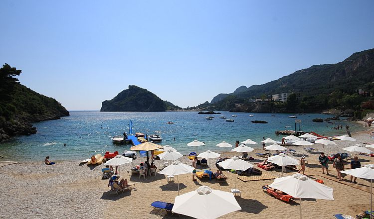 Beach of Corfu