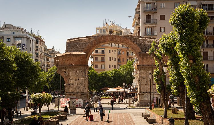 Arch of Galeria in Thessaloniki