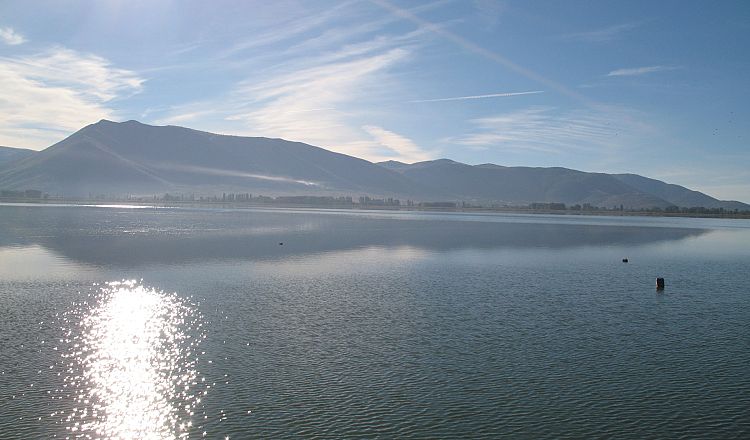 Beautiful lake in Kastoria