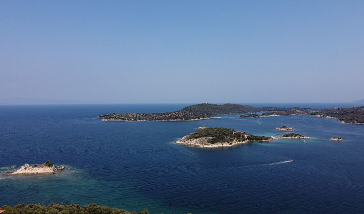 Islands near Vourvourou accessible by boat