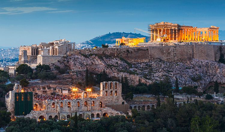 View of Acropolis Athens