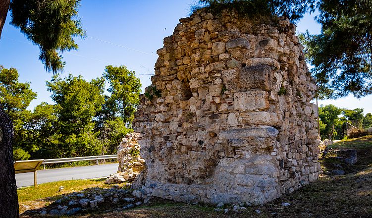 Justinian wall ruins